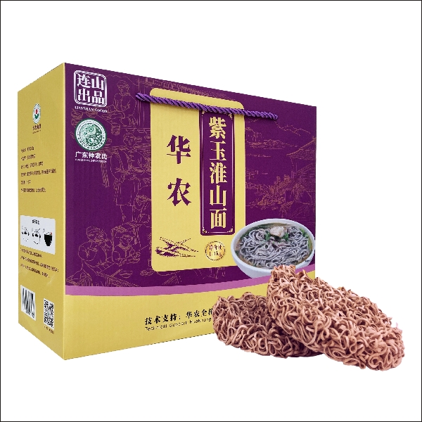 华农紫玉淮山面